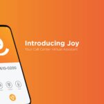 smartphone depicting "Joy" interface