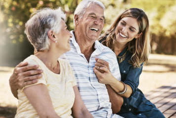 grandparents and daughter